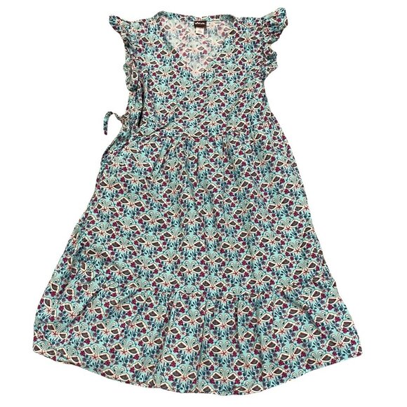 Tea Collection Other - Tea Collection Blue Swan Print Dress